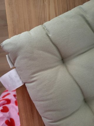 Cojines H&M HOME verdes (2 unidades) 38x38cm