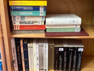 Libros de temas diversos de colección particular.