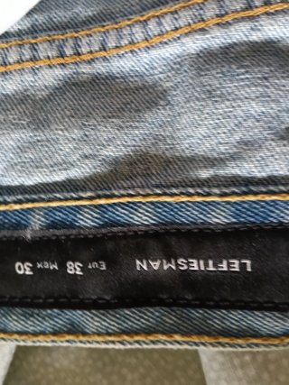 Pantalón vaquero corto hombre
