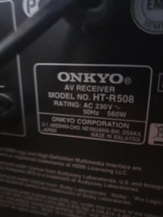Bose Acoustimass 6 Series III + Onkyo HT-R508