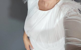 Vestido de Novia Blanco elegante