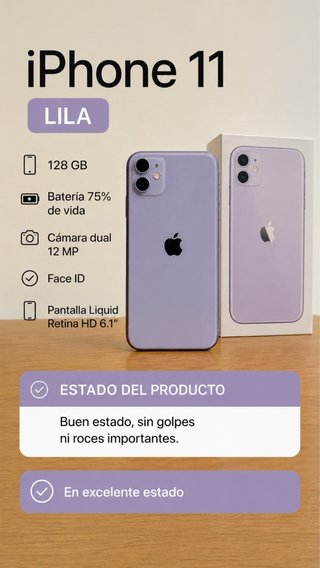 iPhone 11 Lila 128GB