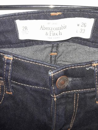 Jeans Slim Fit Abercrombie & Fitch Azul