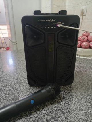 Altavoz Portátil Bluetooth Karaoke GTS