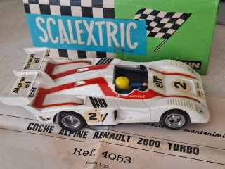 SCALEXTRIC RENAULT ALPINE 2000 TURBO en caja