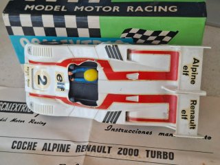SCALEXTRIC RENAULT ALPINE 2000 TURBO en caja