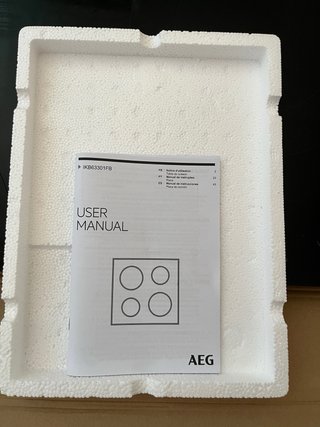 Placa Inducción AEG IKB63301FB rota