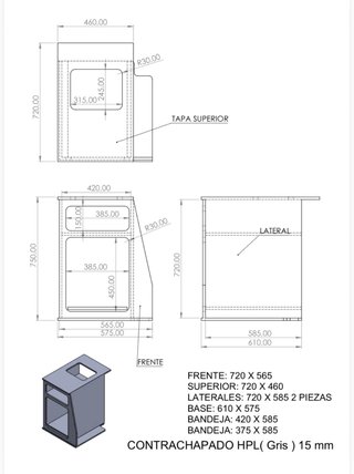 Mueble Fregadero California T6 Multivan