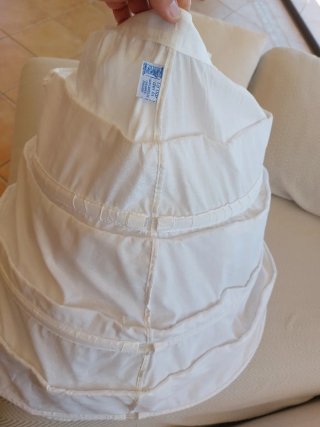 Cancán de fiesta blanco