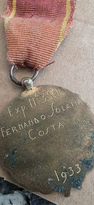 Medalla Vieja Guardia Expediente 359