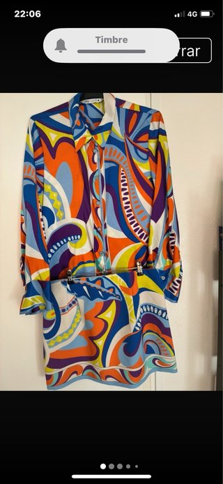 Conjunto Zara estampado