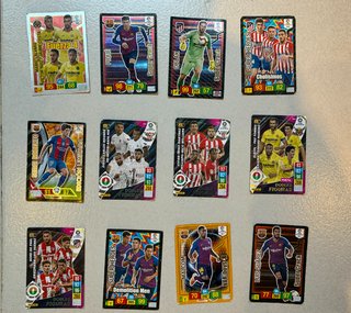 9 Cartas Futbol LaLiga Panini