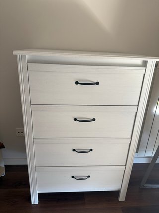 Cómoda Ikea Blanca Madera