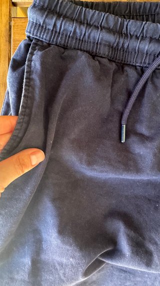 Joggers Zara Azul Hombre