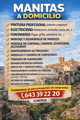 Manitas a domicilio cuenca