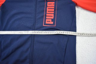 Chaqueta deportiva Puma azul y roja