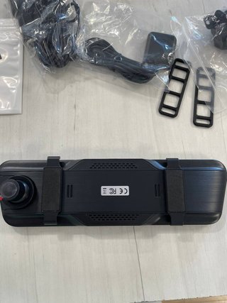 Inefala 4K WiFi Dashcam Espejo GPS