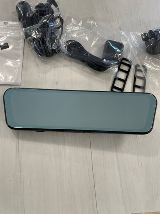 Inefala 4K WiFi Dashcam Espejo GPS