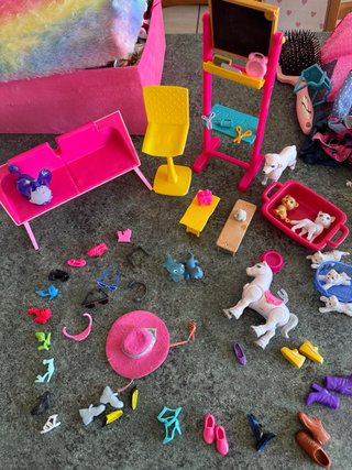 Lotto Barbie e accessori