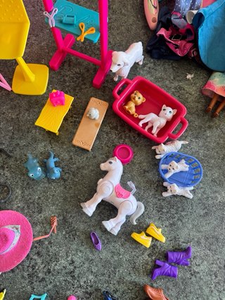 Lotto Barbie e accessori