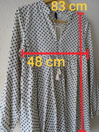 Vestido de algodón Talla M