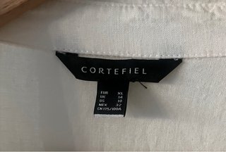 Camisa blanca Cortefiel Talla M