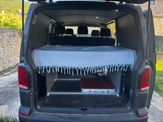 Cama Volkswagen Transporter Kombi 6 + Parasoles