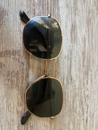 Gafas de Sol Ray-Ban Hexagonal Oro/Negro