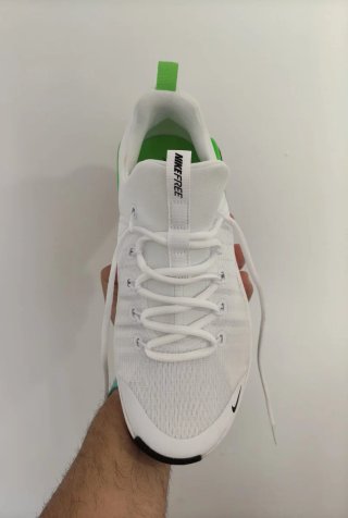 T44,5 Nike Free Metcon 6  Blancas/Verdes