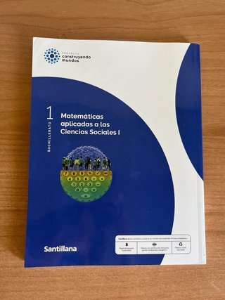 Matemáticas aplicadas a las Ciencias Sociales I...