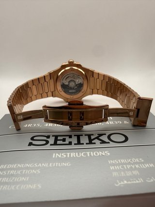 Seiko Mod Nautilus Chocolate