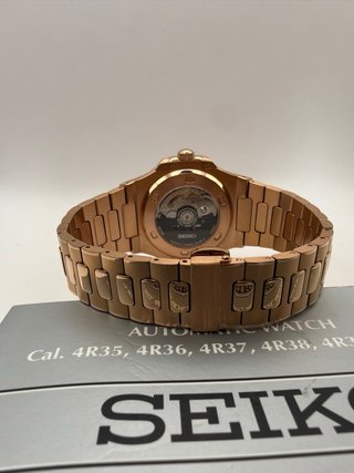 Seiko Mod Nautilus Chocolate