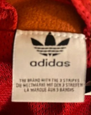 Chaqueta Adidas Año Nuevo Chino Roja Talla M