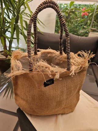 Bolso de playa PREVIA de yute