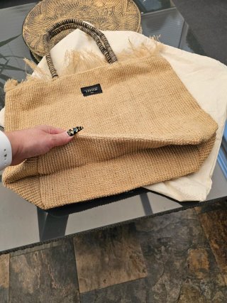 Bolso de playa PREVIA de yute