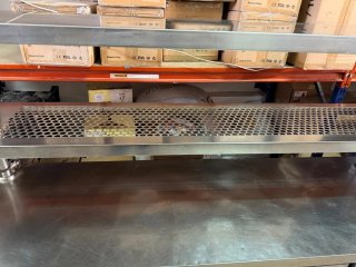 Bajo mostrador refrigerador acero inoxidable