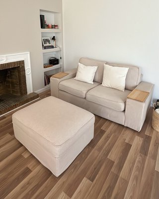 Sofá IKEA KIVIK 2 plazas beige