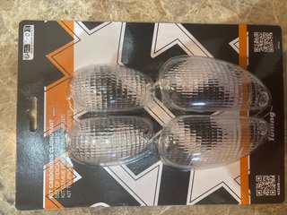 Kit 4 Tapas Intermitentes Vespa Piaggio Transparen