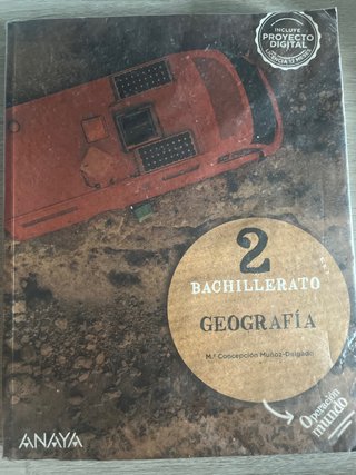 Geografía 2o Bachillerato