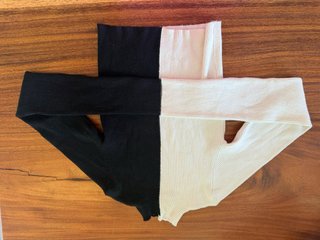Jersey bicolor blanco y negro