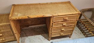 Conjunto Mueble Habitación Mimbre y ratan