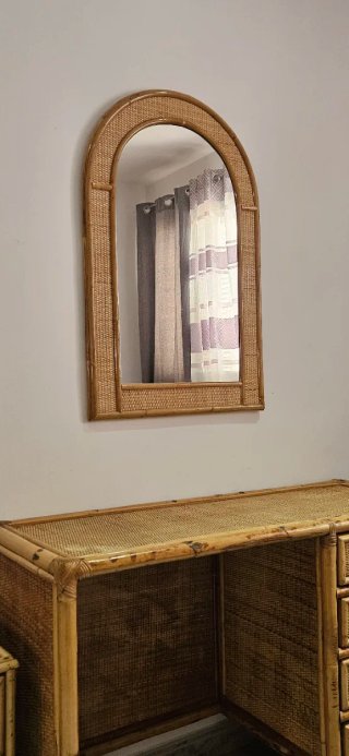 Conjunto Mueble Habitación Mimbre y ratan