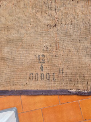 Tappeto Persiano Antico Annodato a Mano
