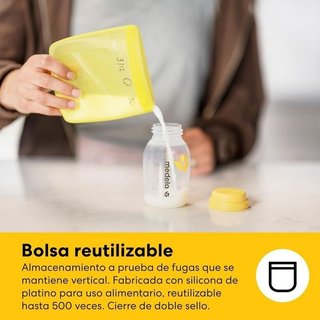 Kit almacenamiento leche Medela con nevera NUEVO