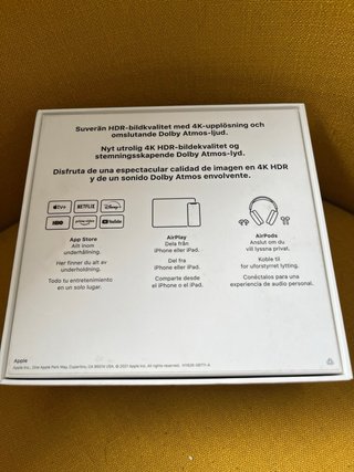 Apple TV 4K 32GB A2169 (No funciona)