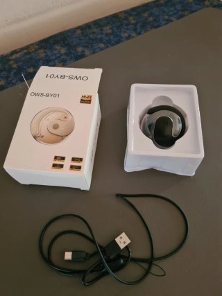 Auriculares Traductor Idiomas Negro/Blanco