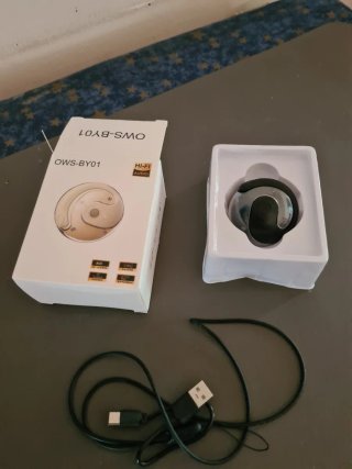 Auriculares Traductor Idiomas Negro/Blanco