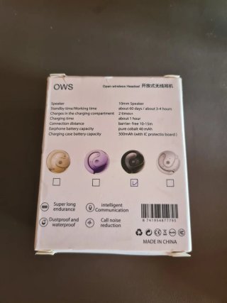 Auriculares Traductor Idiomas Negro/Blanco