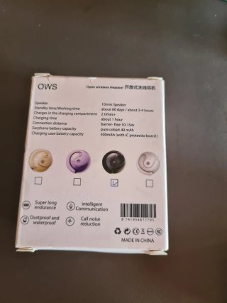Auriculares Traductor Idiomas Negro/Blanco