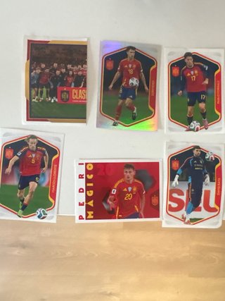 Cromos Selección Española Carrefour